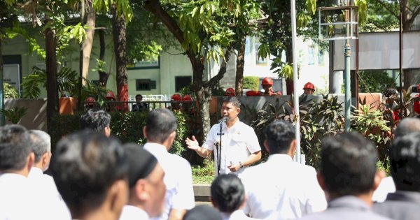 Sambangi Kantor Camat Mamajang, Mariso dan Rappocini, Andi Arwin Azis Ajak Jaga Netralitas dan Sukseskan Program Sabtu Bersih