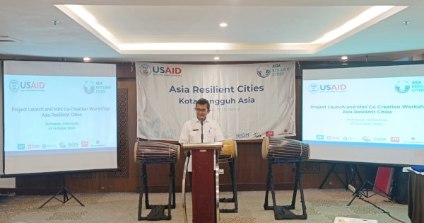 Makassar Terpilih Sebagai Satu-Satunya Kota di Indonesia dalam Proyek Asia Resilient City (ARC)