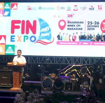 Pjs Wali Kota Makassar Apresiasi Financial Expo BIK di Monumen MNEK CPI