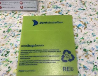 Ada yang menarik dari Booth Bank Sulselbar, Salah Satu Bukti Bank Sulselbar Perkuat Komitmen Lingkungan dan Sistem Keberlanjutan