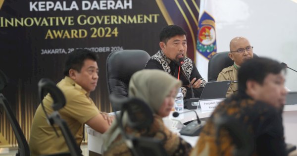 Penilaian IGA 2024, Pjs Wali Kota Makassar Perkenalkan Inovasi Dottoro&#8217;ta dan Inovasi Kelas Berbintang