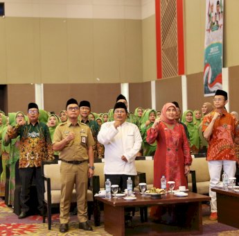 Pj Sekda Makassar Irwan Adnan Hadiri dan Semarakkan Pelantikan Pengurus Wilayah NU Sulsel