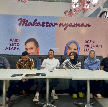 Seto-Rezki Sampaikan Selamat kepada Paslon MULIA, Apresiasi Perjuangan Tim SEHATI