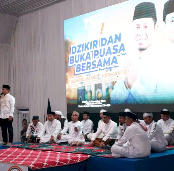 TSM-MO Gelar Dzikir dan Buka Puasa Bersama Paska Unggul Versi Real Count di Pilkada Parepare