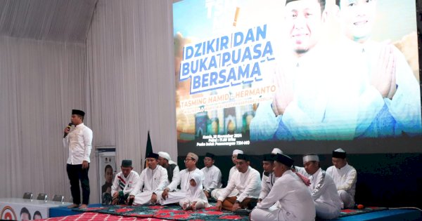 TSM-MO Gelar Dzikir dan Buka Puasa Bersama Paska Unggul Versi Real Count di Pilkada Parepare