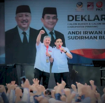 Menang di Hitungan Cepat Pilkada Pinrang, Irwan-Sudirman: Kita Tetap Kawal Kemenangan Ini