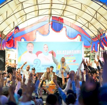 Dukungan Mengalir di Makassar, Warga Percaya Andalan Hati Beri Bukti Bukan Janji