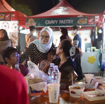 Berkunjug ke Pesta Kuliner MCN, Rezki Lutfi Ingin Event Ini Terus Ada di Makassar