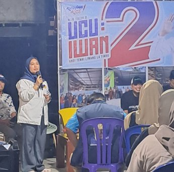 Kawal dan Dukung full Yusuf-Iwan di Enrekang, Legislator NasDem Hawa Sebar Tim Per TPS