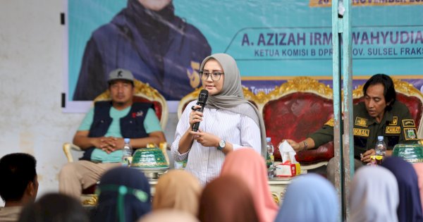 Legislator NasDem Azizah Irma Kunjungan Pengawasan APBD Sulsel di Pinrang