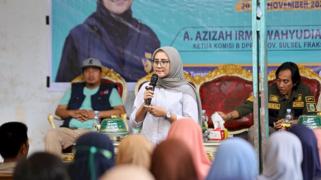 Anggota DPRD Sulsel, Andi Azizah Irma Wahyudiyati