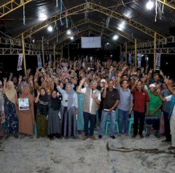 Ingin Pembangunan Dilanjutkan, Masyarakat Pinrang Ramai-ramai Dukung Paslon Nomor 2 Irwan-Sudirman