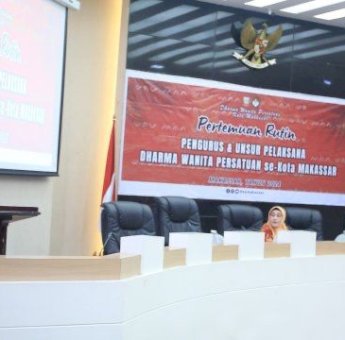 Ramah Tamah dan Penetapan Plt Ketua DWP Makassar, Irwan Adnan Tekankan Kekompakan