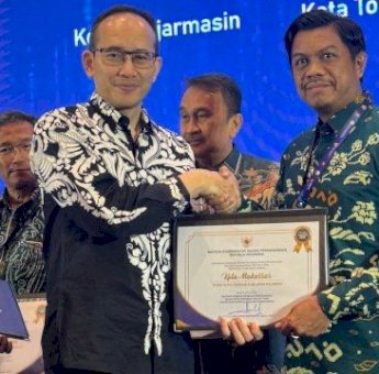 Tiga Kali Berturut-turut, Makassar Raih Penghargaan Kota Terbaik TP2DD