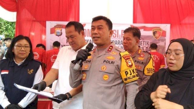 Polda Sulsel Ungkap Enam Skincare Berbahaya.(F-INT)