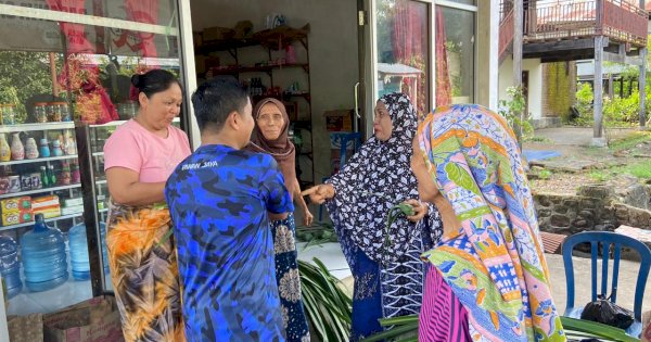 Blusukan di Lompoe, Tasming-Hermanto Serukan Pilkada Damai, Tanpa Hoaks dan Fitnah di Parepare