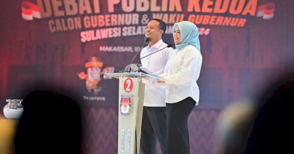 Pengamat Sebut Debat Kedua Pilgub Sulsel Dikuasai Andalan Hati, Realistis dan Tidak Mengawan