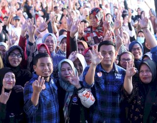 Antusias Warga Bumi Harapan Sambut Program Unggulan Tasming-Hermanto untuk Parepare