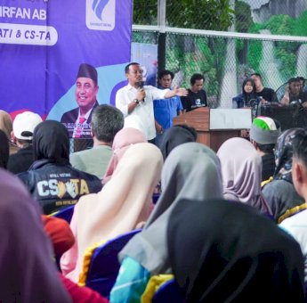 Semangat Ribuan Warga Hadiri Kampanye Andalan Hati di Gowa