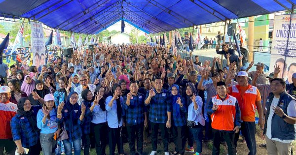 Dukungan Warga Lemoe Mengalir, Tasming-Hermanto Komitmen Bawa Parepare Terbaik, Sejahtera dan Maju