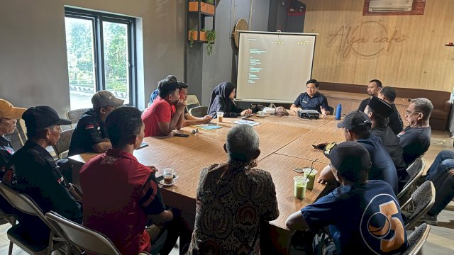 Panitia Kampanye Akbar TSM-MO Gelar Rapat Pemantapan.