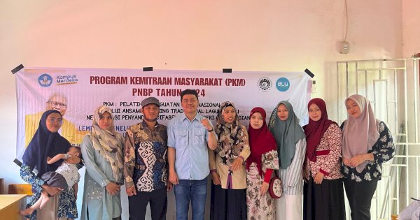 Tingkat Jiwa Nasionalisme Anak Berkebutuhan Khusus Melalui Musik Tradisional, Tim Dosen FSD UNM Gelar Pengabdian