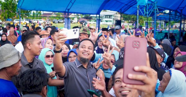 Semangat Ribuan Warga Bulukumba Hadiri Kampanye Andi Sudirman