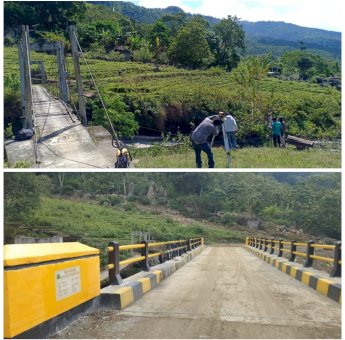 Berkat Pembangunan di Era Andi Sudirman, Mobil Kini Bisa Tembus Masuk ke Desa Kariango Pinrang