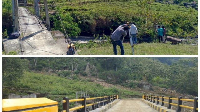 Berkat Pembangunan di Era Andi Sudirman, Mobil Kini Bisa Tembus Masuk ke Desa Kariango Pinrang