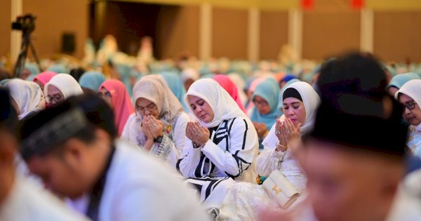 Jaga Ketenangan dan Kedamaian Pilkada, Fatmawati Ikut Hadir di Doa dan Zikir Bersama di Makassar