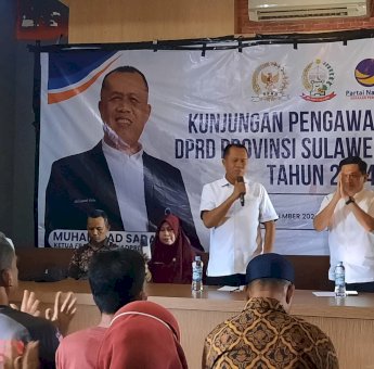 Ketua Fraksi NasDem Muhammad Sadar Pengawasan APBD Sulsel di Parepare, Harap Perang Aktif Masyarakat