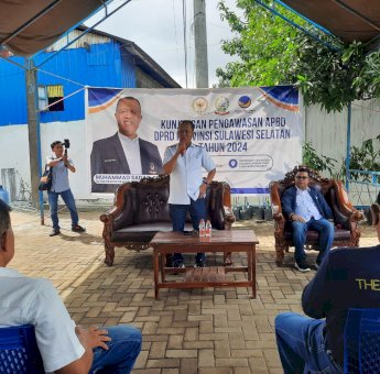 Pengawasan APBD Sulsel, Muhammad Sadar Minta Masyarakat Bantu Awasi-Laporkan Proyek Pemerintah yang Dikerja Asal-asalan