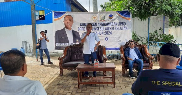 Pengawasan APBD Sulsel, Muhammad Sadar Minta Masyarakat Bantu Awasi-Laporkan Proyek Pemerintah yang Dikerja Asal-asalan