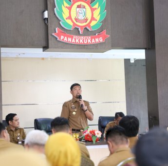 Pjs Wali Kota Makassar Kunjungi Kecamatan Panakukang, Ingatkan Warga Jaga Persaudaraan di Masa Kampanye