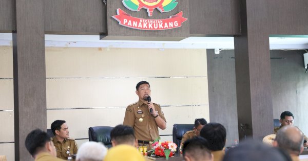 Pjs Wali Kota Makassar Kunjungi Kecamatan Panakukang, Ingatkan Warga Jaga Persaudaraan di Masa Kampanye