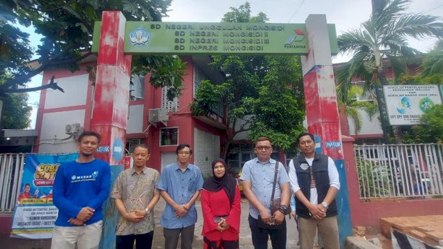 ULD Disdik Makassar Sambut Kunjungan KND RI untuk Tinjau Sekolah Inklusif Di Kompleks SD Mongisidi.