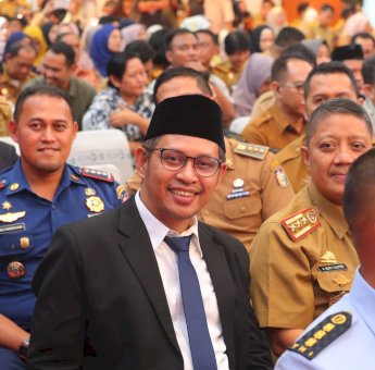Ketua DPRD Makassar Hadiri Pengukuhan Andi Arwin Sebagai Pjs Wali Kota Makassar
