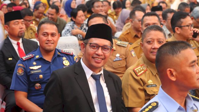 Ketua DPRD Makassar Hadiri Pengukuhan Andi Arwin Sebagai Pjs Wali Kota Makassar