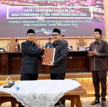 Pemkot dan DPRD Makassar Komitmen Dukung Pembangunan Stadion, Sepakati KUA-PPAS APBD-P 2024