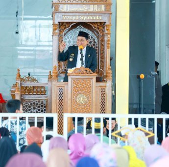Bupati Barru Hadiri Peringatan Maulid Nabi Muhammad SAW di Masjid Syuhada Lalabata
