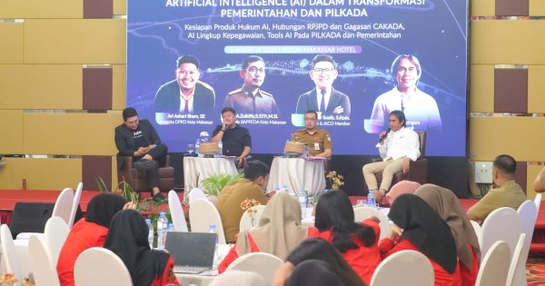 DPRD Makassar Gelar Diskusi Publik, Bahas Transformasi AI Dalam Pemerintahan dan Pilkada