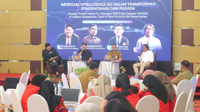 DPRD Makassar Gelar Diskusi Publik, Bahas Transformasi AI Dalam Pemerintahan dan Pilkada