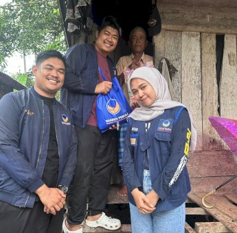 Lewat Jumat Berbagi, NasDem Milenial RMS Pinrang Tunjukkan Komitmen Bantu Warga