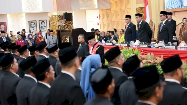 Anggota DPRD Kota Makassar Periode 2024-2029 resmi dilantik
