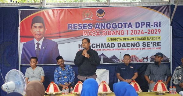 Di Jeneponto, Achmad Daeng Se’re Tegaskan Partai NasDem Komitmen Perjuangkan Hak-hak Masyarakat Kecil, Siap Kembangkan UMKM