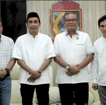 Ketua DPRD Kota Makassar Rudianto Lallo, Menerima Kunjungan Kajari Makassar Bapak Nauli Rahim Siregar