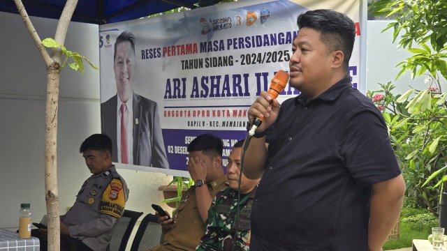 Ketua Komisi D DPRD Makassar Ari Ashari Ilham.