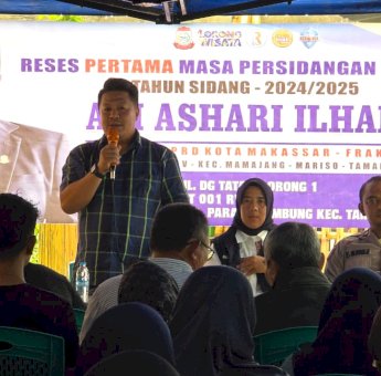Ketua Komisi D DPRD Kota Makassar Ari Ashari Ilham Reses, Temukan Masalah Bansos dan Banjir