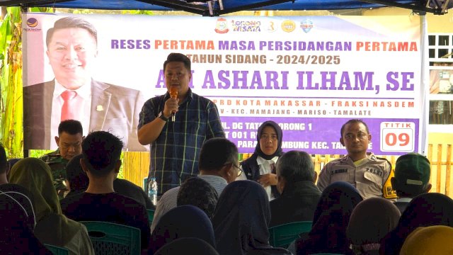 Ketua Komisi D DPRD Kota Makassar Ari Ashari Ilham.