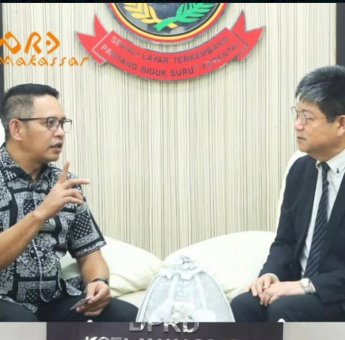 Ketua DPRD Makassar Supratman Terima Kunjungan Konsulat Ohashi Koichi, Bahas Peluang Kerjasama Makassar-Jepang